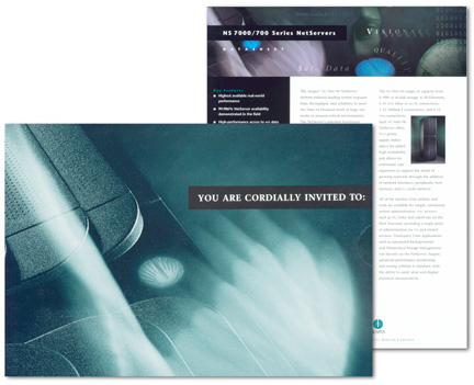 Auspex Invitation Design by Christine Arthur