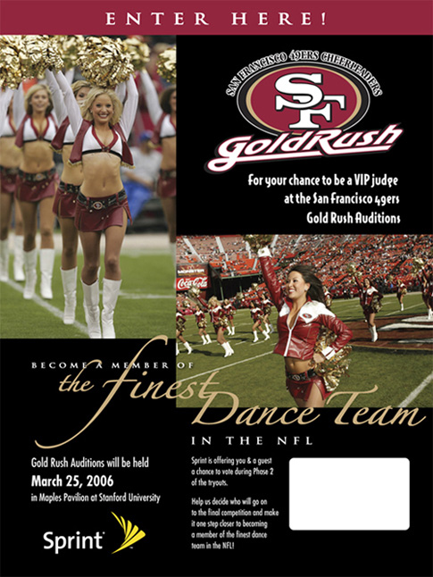 Goldrush Poster Design by Christine Arthur