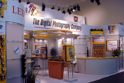 Lexar Media Booth Signage