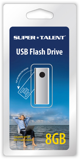 SuperTalent USB packaging