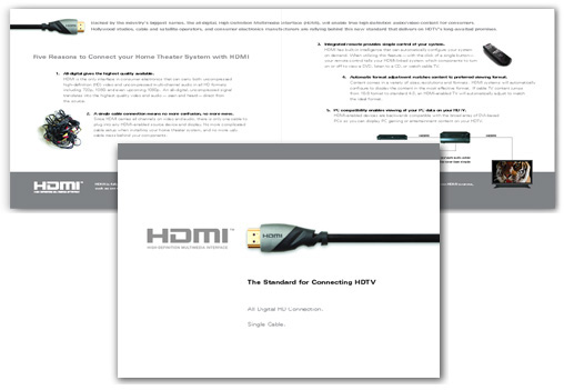 HDMI Brochure Design by Christine Arthur