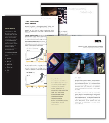 iDES Brochure Design by Christine Arthur