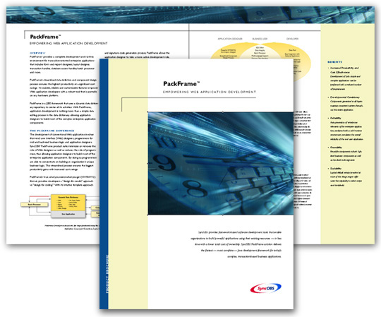 Syncobs Product Brochure Design